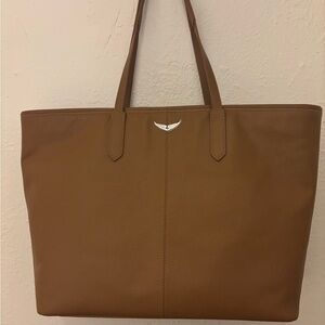 Zadig & Voltaire Tan Leather Tote